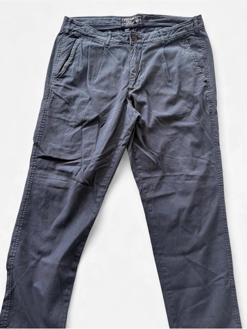 Abercrombie & Fitch Men's Cargo Pants blue